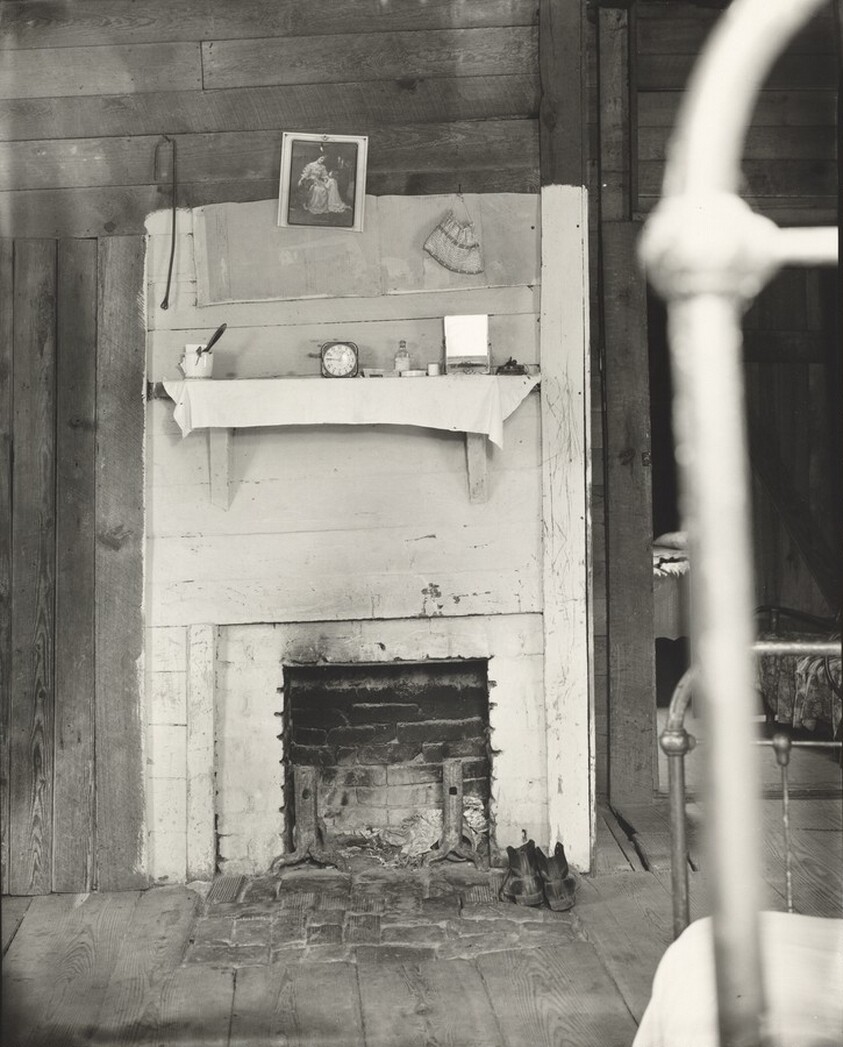 Fireplace, Burrough's Bedroom, Hale County, Alabama
