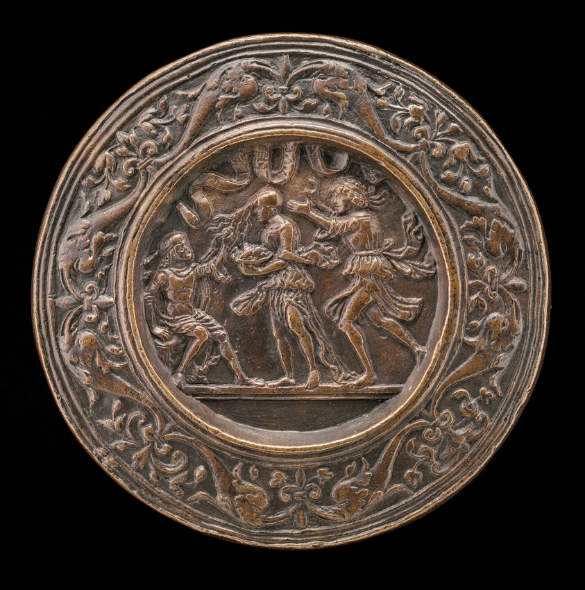 Allegory of Fortune: Man Holding Fortune by her Forelock