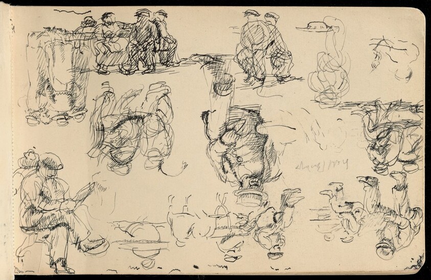 Isabel Bishop Early Sketchbook