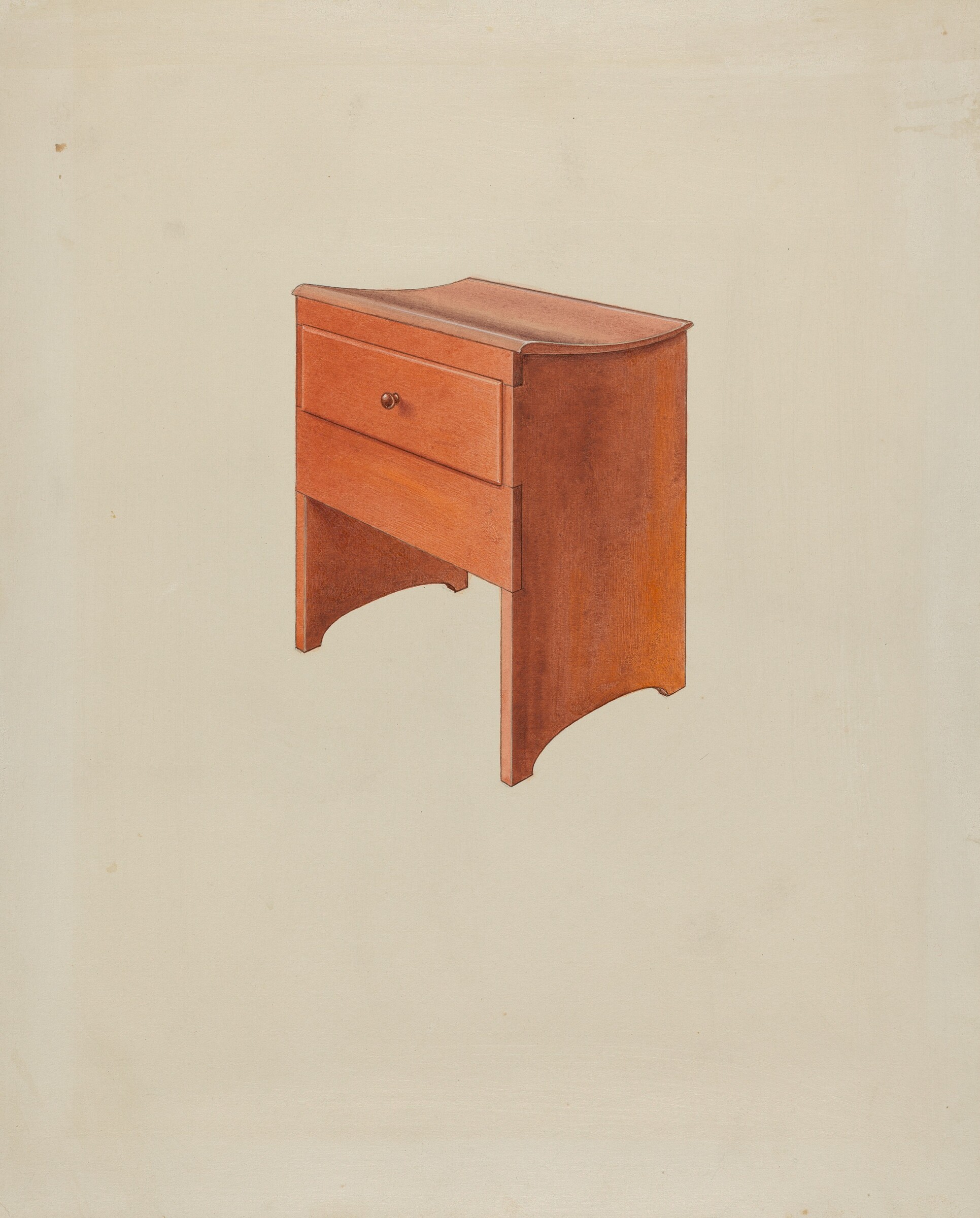 Shaker Loom Stool, Irving I. Smith, c. 1936
