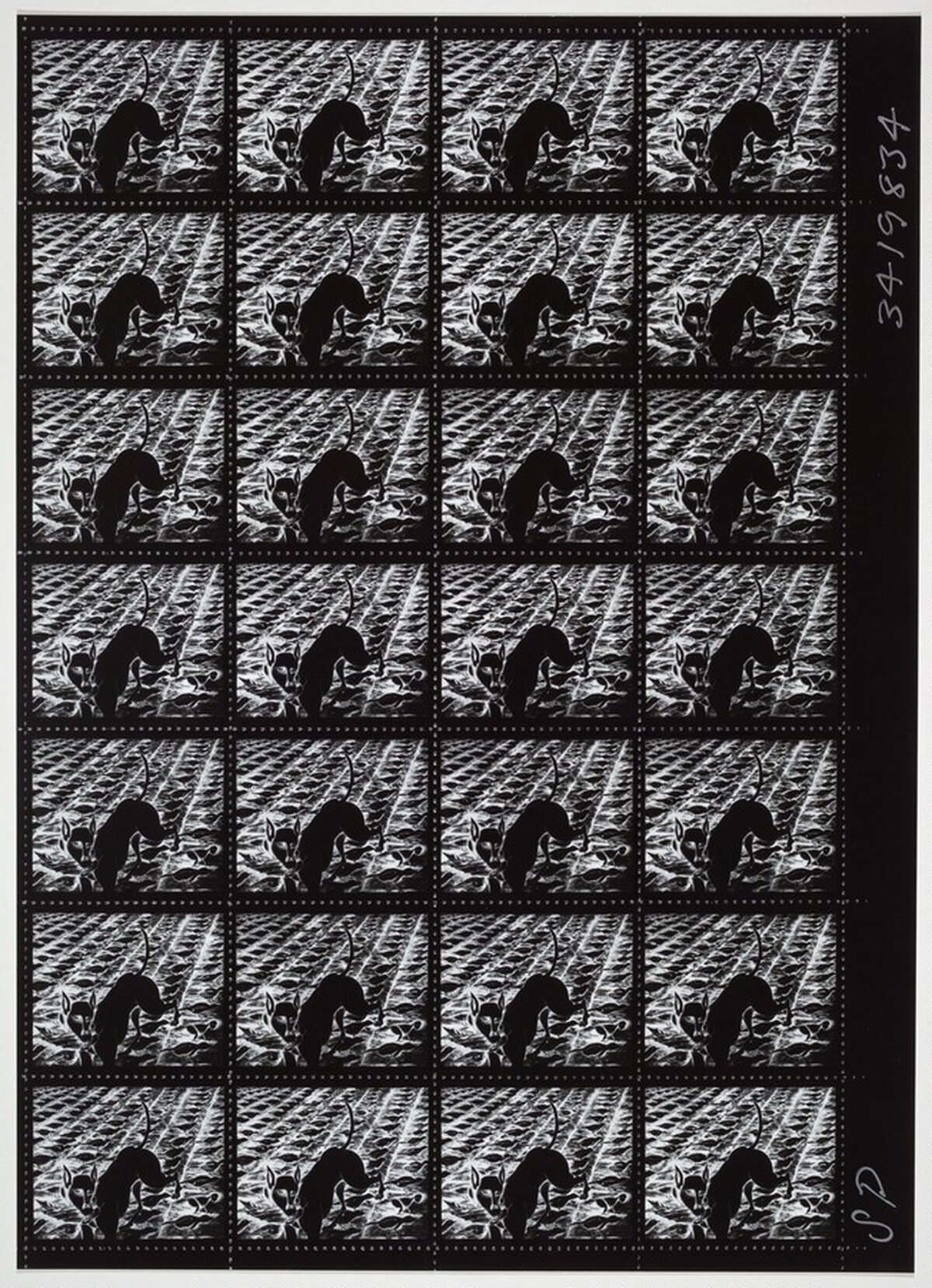 Berlin Dream Stamp (Negative Version) [special proof]