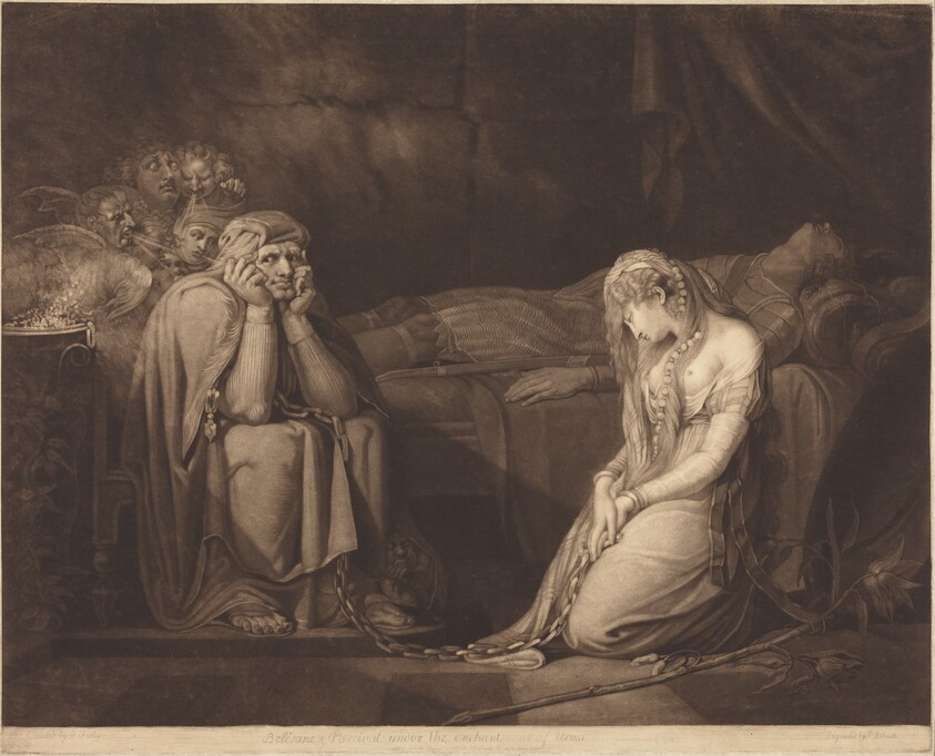 Belisane and Parcival under the Enchantment of Urma