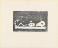 Light Bulb [trial proof], Jasper Johns, 1966