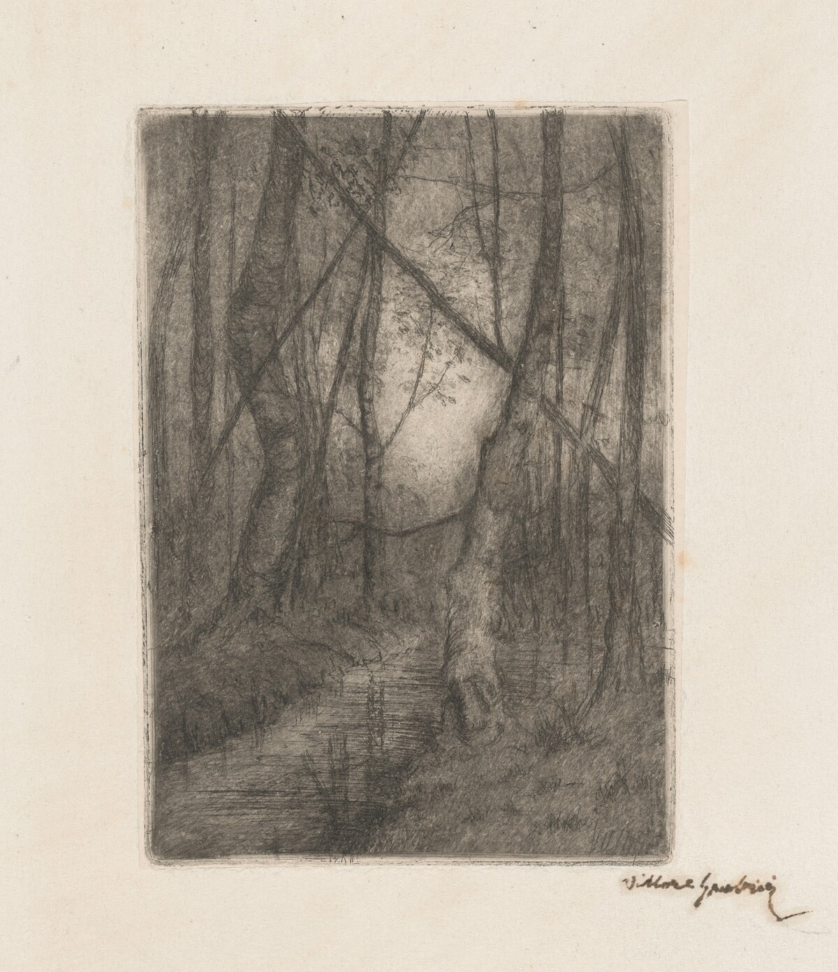 Stream in the Woods