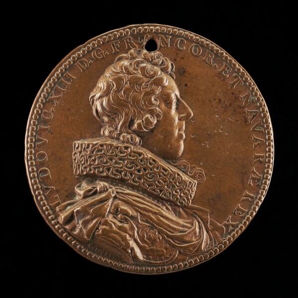 Louis XIII, 1601-1643, King of France 1610 [obverse]