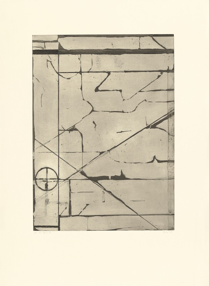 Aquatint with Drypoint Halo