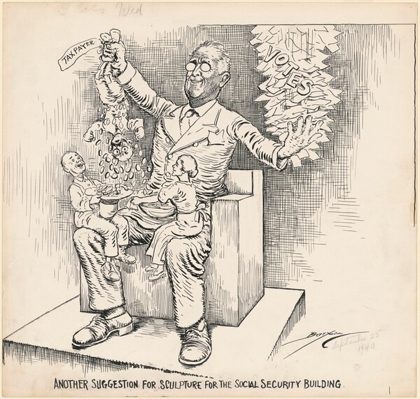 Another Suggestion for Sculpture for the Social Security Building