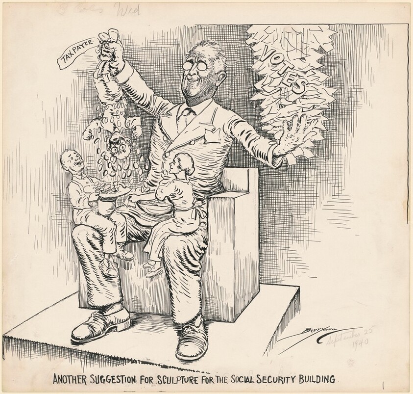 Another Suggestion for Sculpture for the Social Security Building