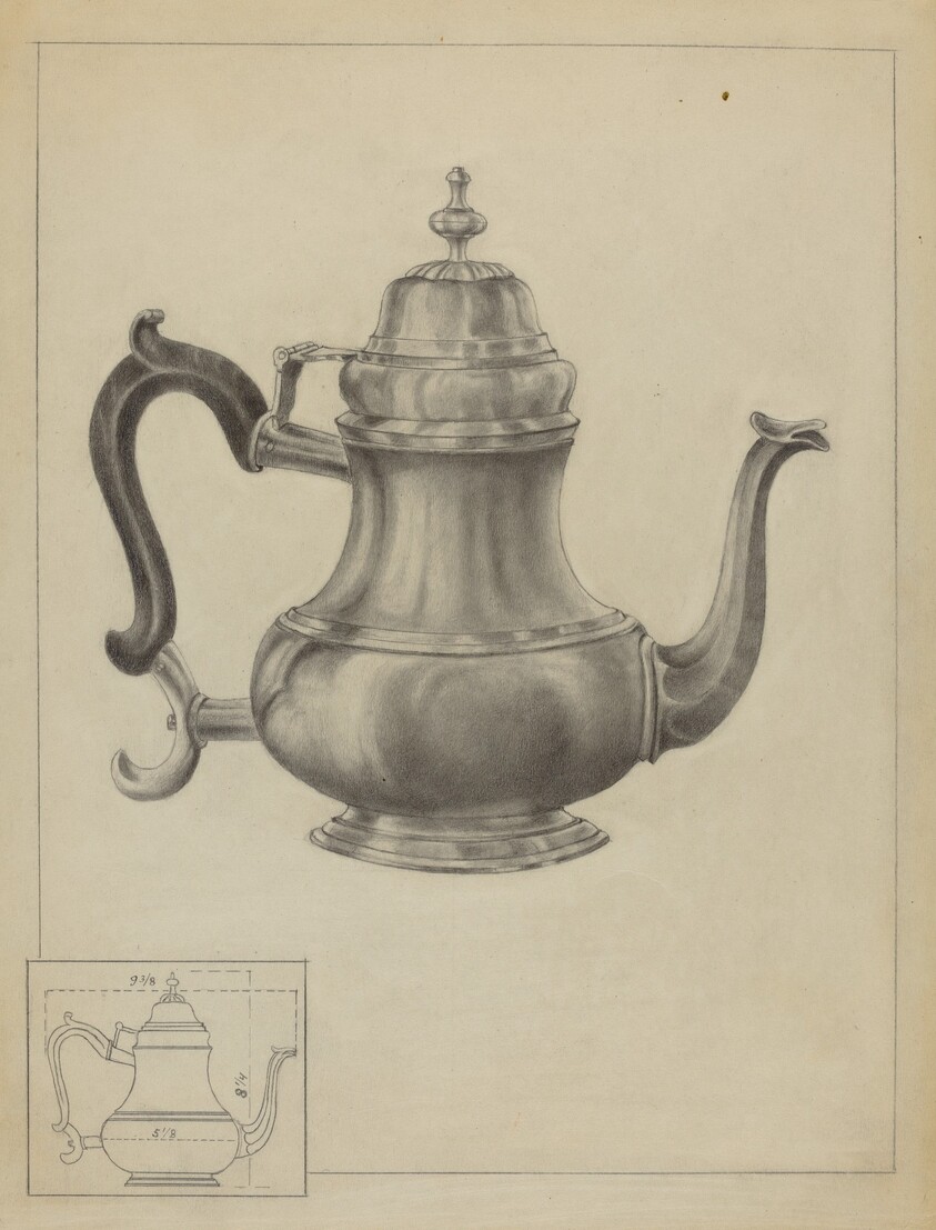 Silver Coffee Pot