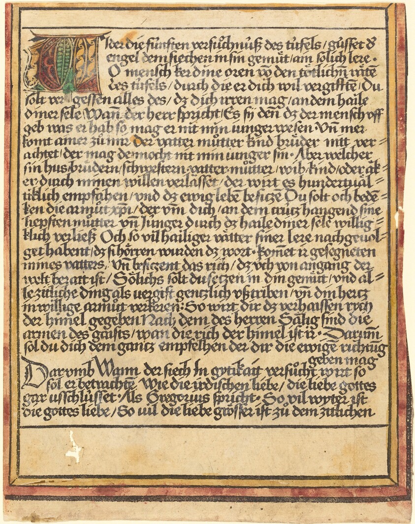 Exhortation Against Avarice