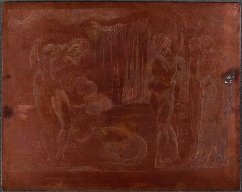 The Circle of the Thieves; Buoso Donati Attacked by the Serpent