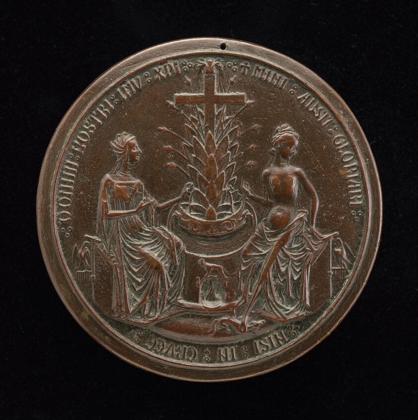 The Church and Paganism Beside the Fountain of Life [reverse]