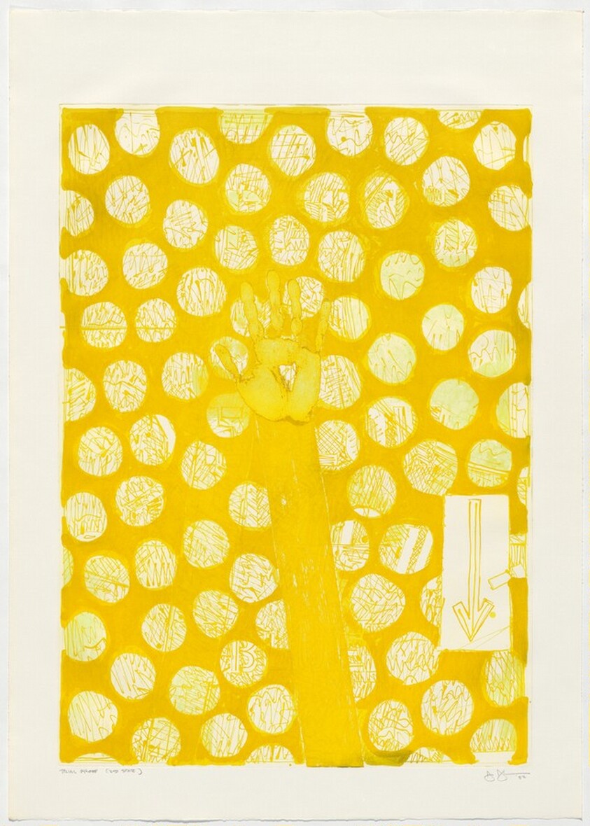 Untitled (Yellow) [trial proof]