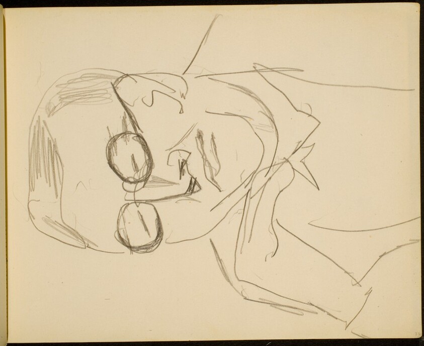 Mann mit Brille (Man Wearing Spectacles) [p. 33]