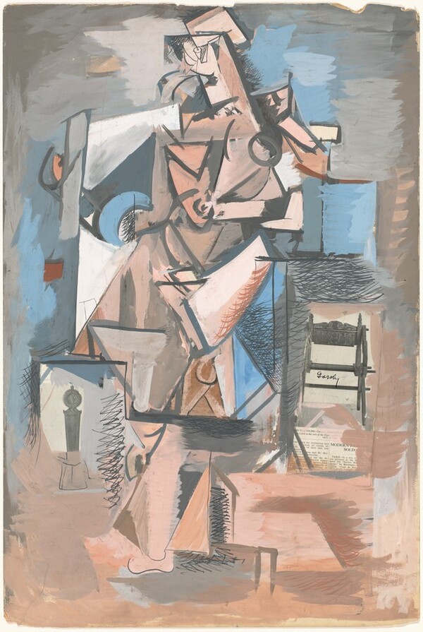 Standing Female Nude