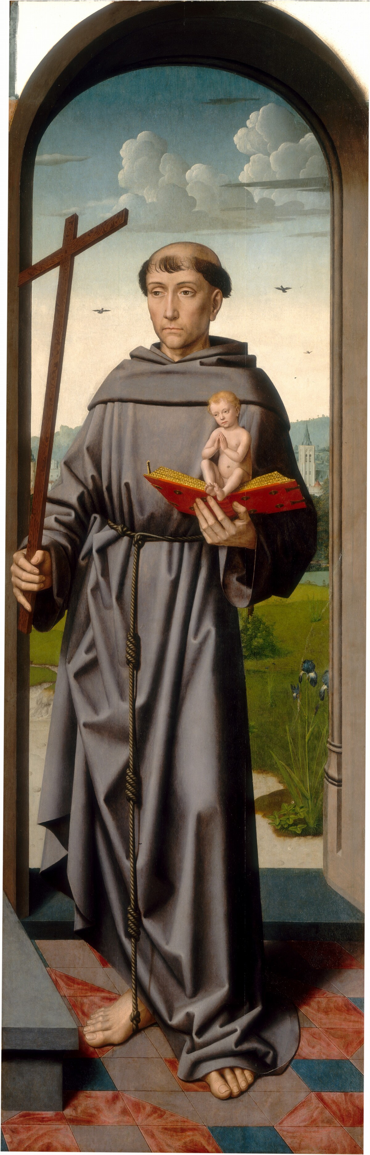 The Saint Anne Altarpiece: Saint Anthony of Padua [right panel]