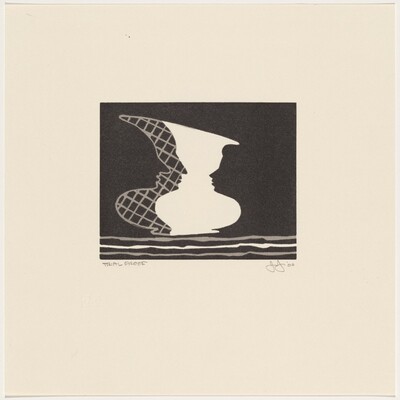 Untitled [trial proof], Jasper Johns, 2000