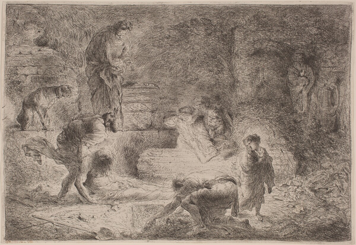 Tobit Burying the Dead