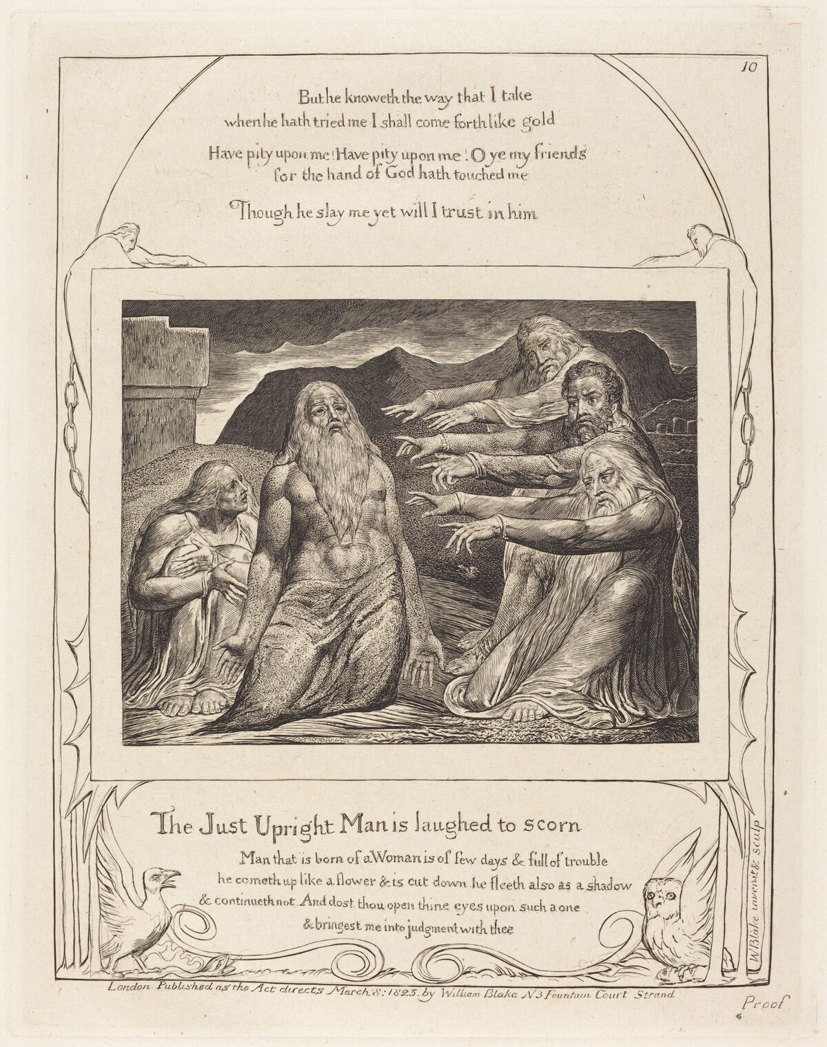 Job Rebuked by His Friends