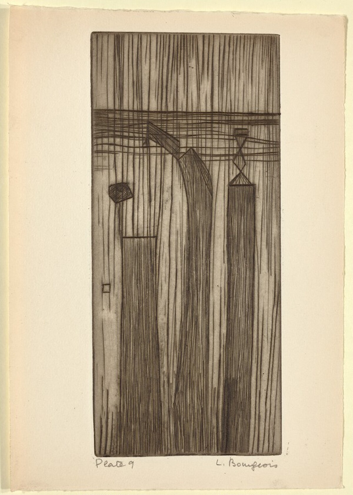 He Disappeared into Complete Silence, Plate 9