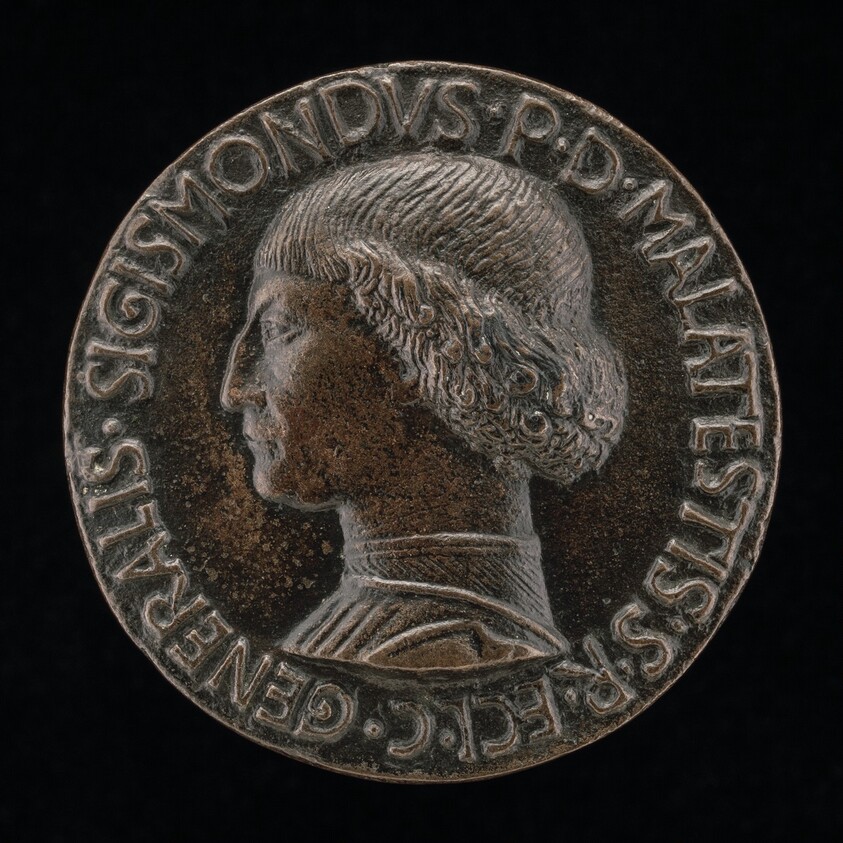Sigismondo Pandolfo Malatesta, 1417-1468, Lord of Rimini and Fano [obverse]