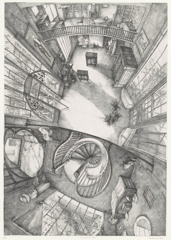 L'Atelier de Louis Icart (Louis Icart's Studio)