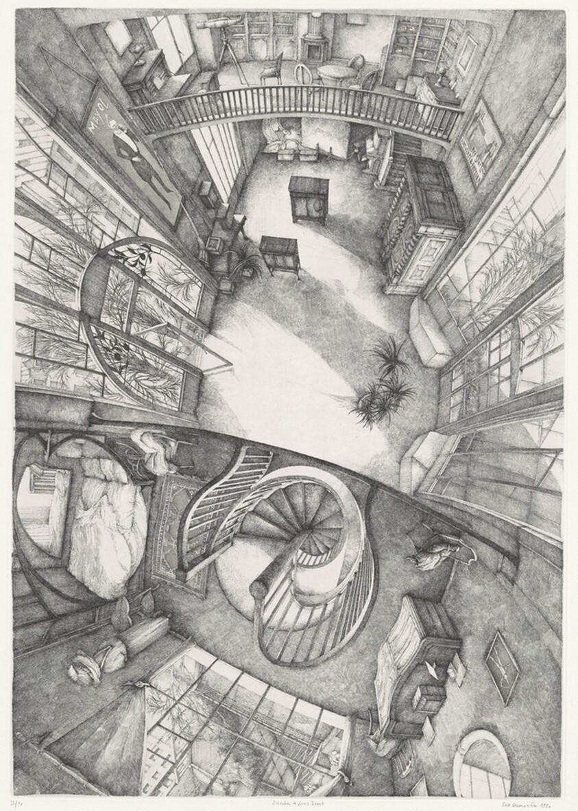 L'Atelier de Louis Icart (Louis Icart's Studio)