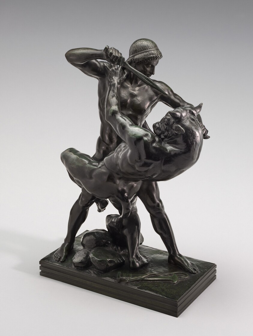 Theseus Fighting the Minotaur