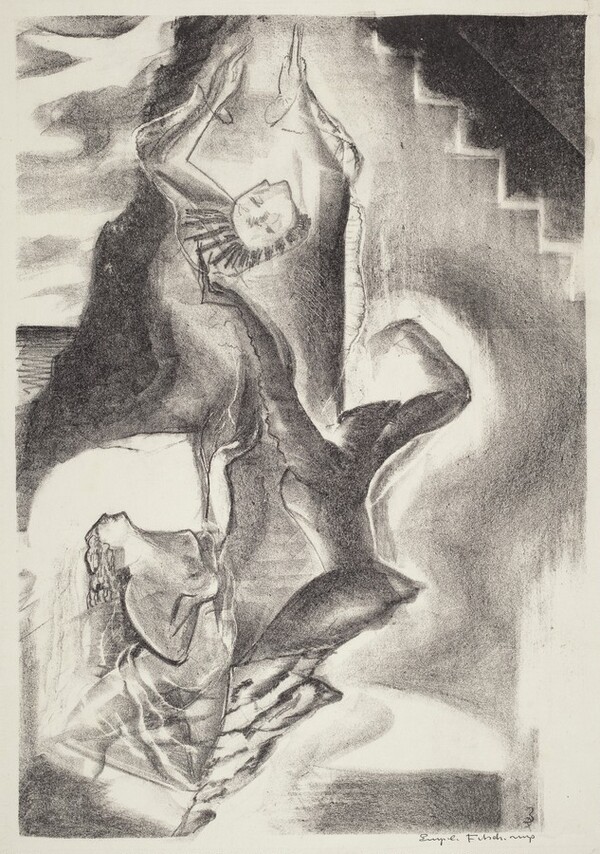 Martha Graham, Fernbach & Charles Weidman in Strauss "Ein Heldenleben" (A Hero's Life)