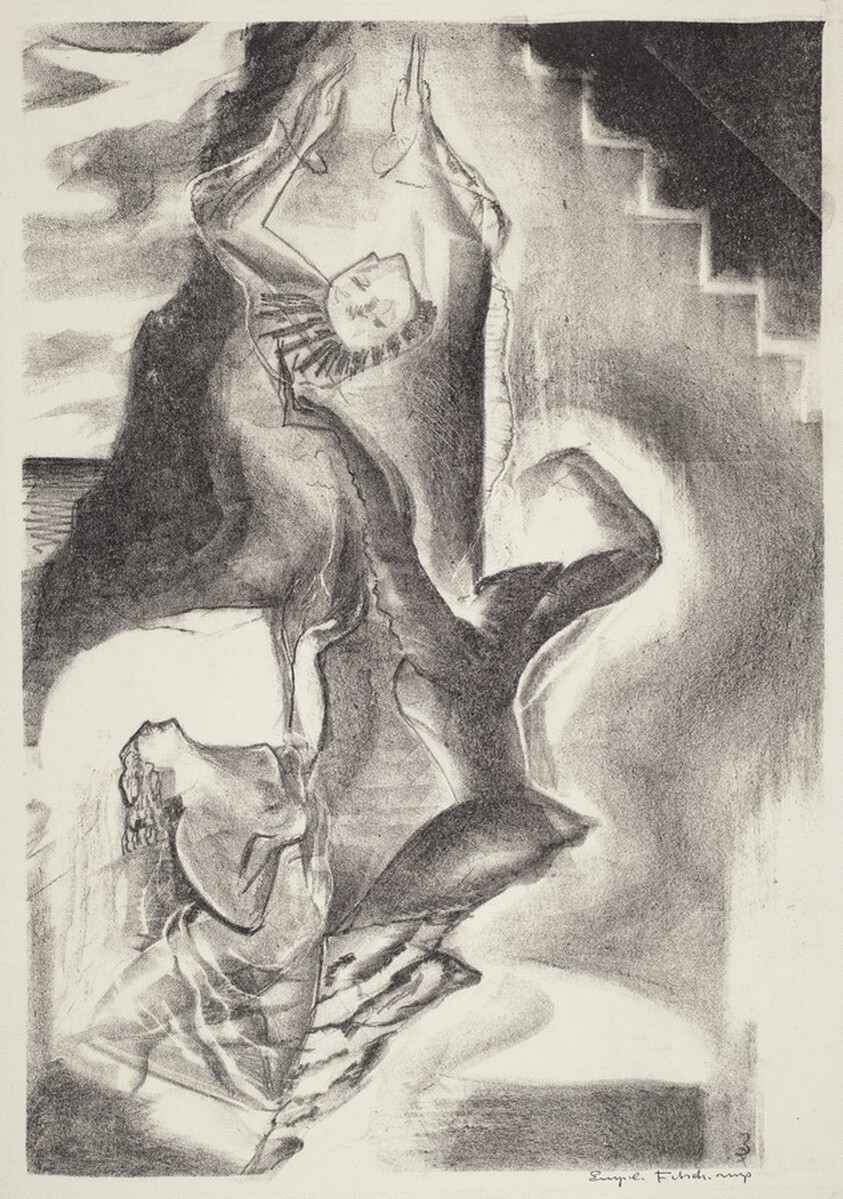 Martha Graham, Fernbach & Charles Weidman in Strauss "Ein Heldenleben" (A Hero's Life)