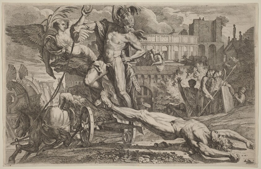 Achilles Dragging the Body of Hector