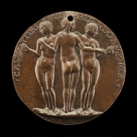 The Three Graces [reverse], Niccolò Fiorentino, 1486