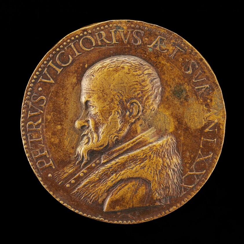 Pietro Vettori the Younger, 1499-1585, Florentine Scholar [obverse]
