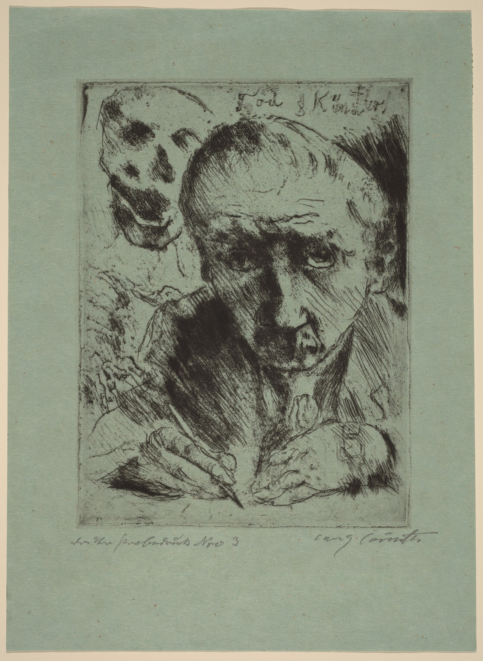 Death and the Artist (Tod und Künstler)