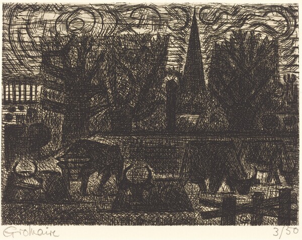 Landscape with Cows