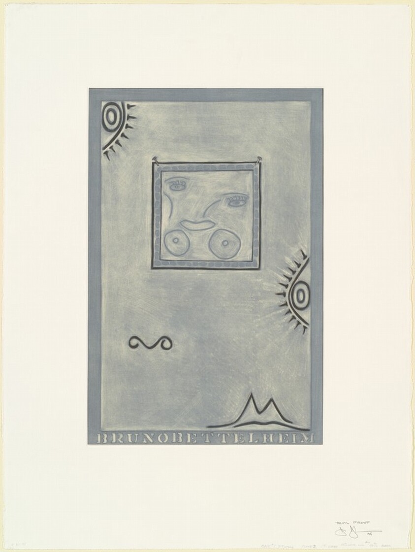 Untitled (White Mezzotint) [trial proof]