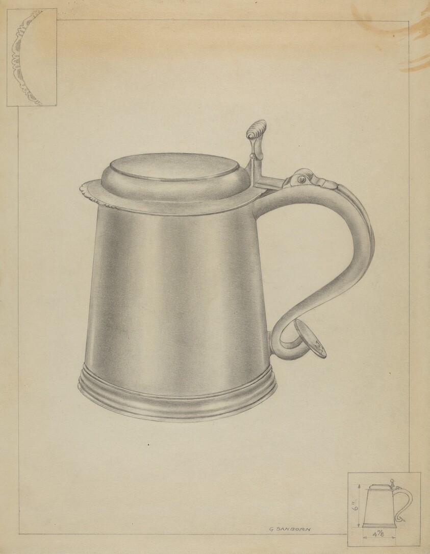 Silver Tankard