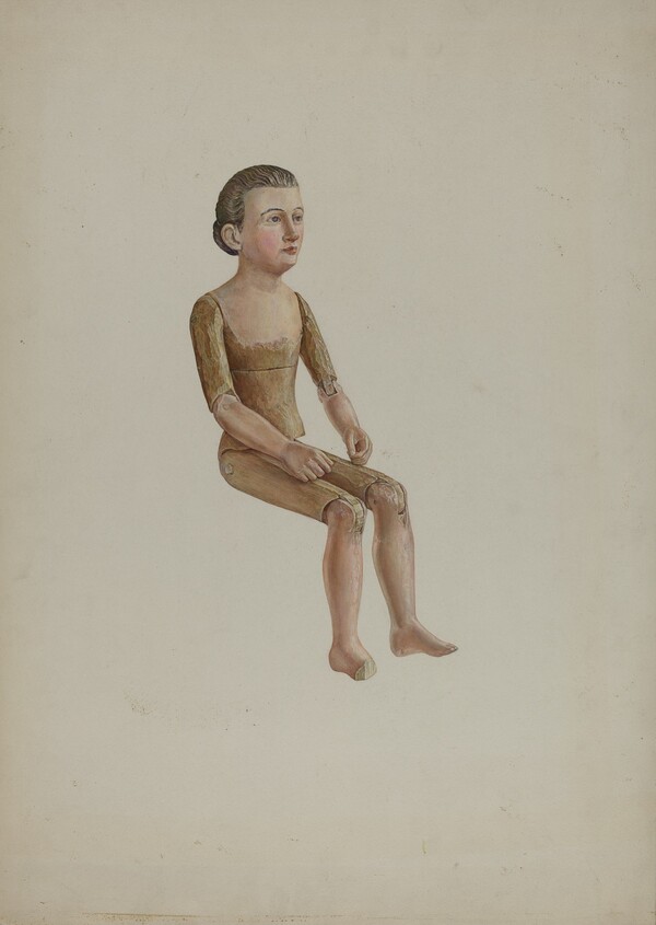 Wooden Doll - "Sadie Berman"