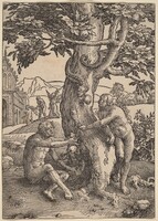 Adam and Eve, Lucas van Leyden, 1516/1519
