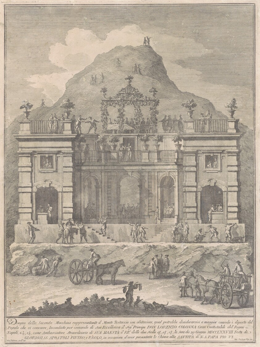 The Seconda Macchina for the Chinea of 1778: A Dwelling near Monte Testaccio