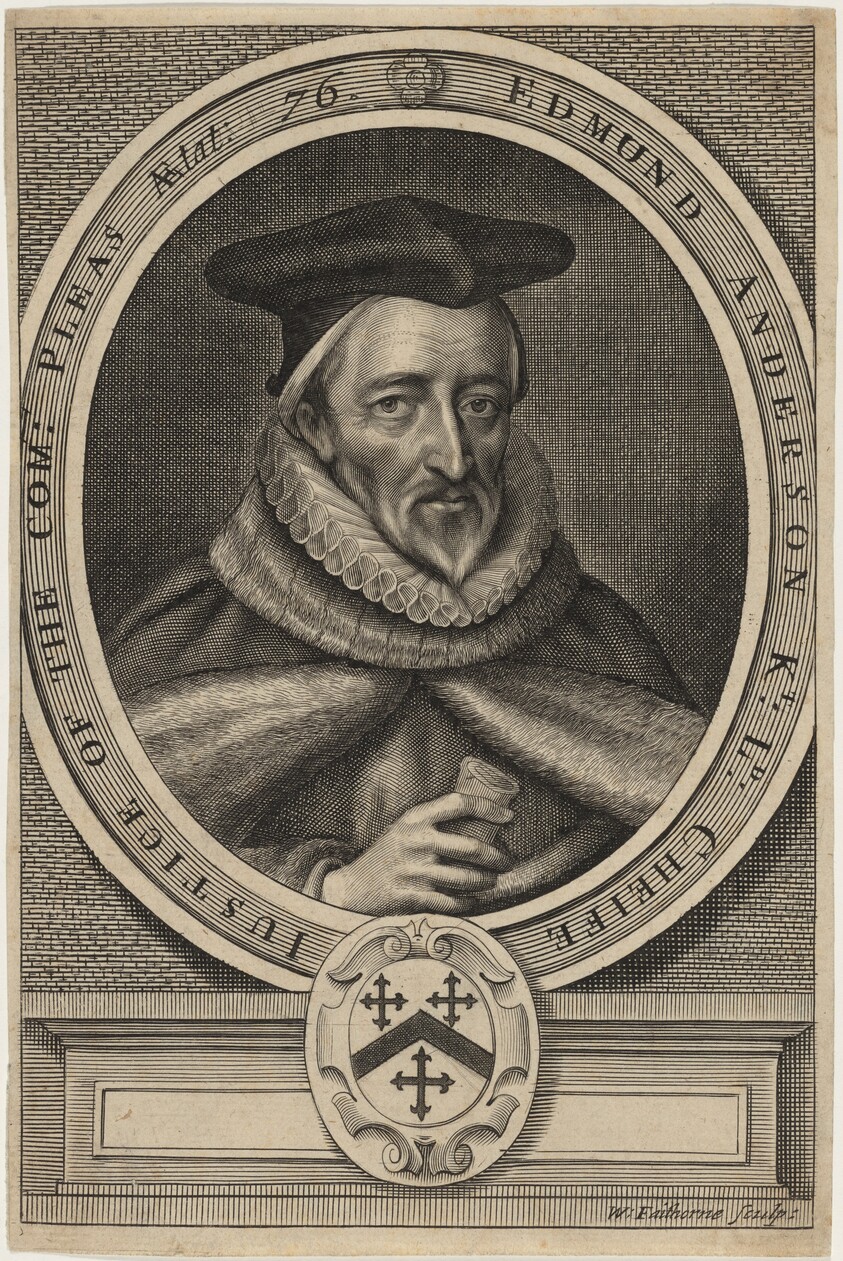 Sir Edmund Anderson, Knt.