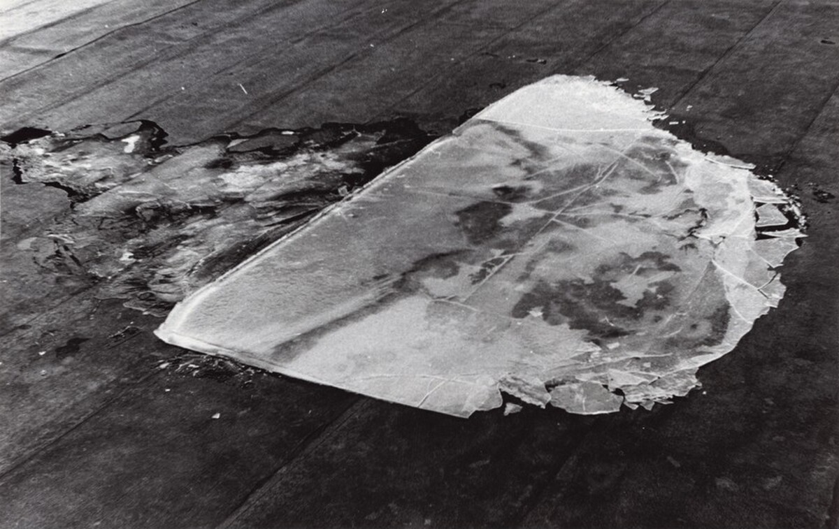Cast Ice: Freezing and Melting, January 3, 4, 5...1969