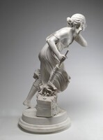 Nydia, the Blind Girl of Pompeii, Randolph Rogers, model 1855, carved 1860