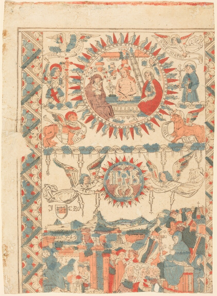 Saint Bonaventure Arriving and Preaching in Lyon