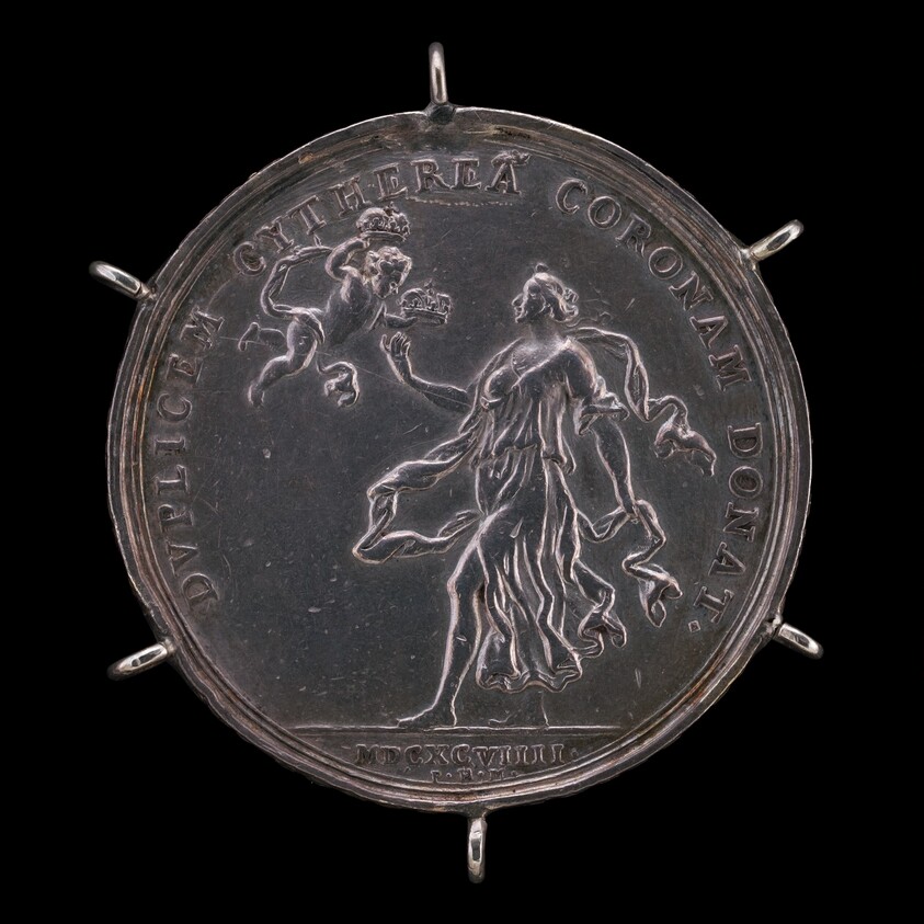 Venus and Cupid Bestowing Two Crowns [reverse]