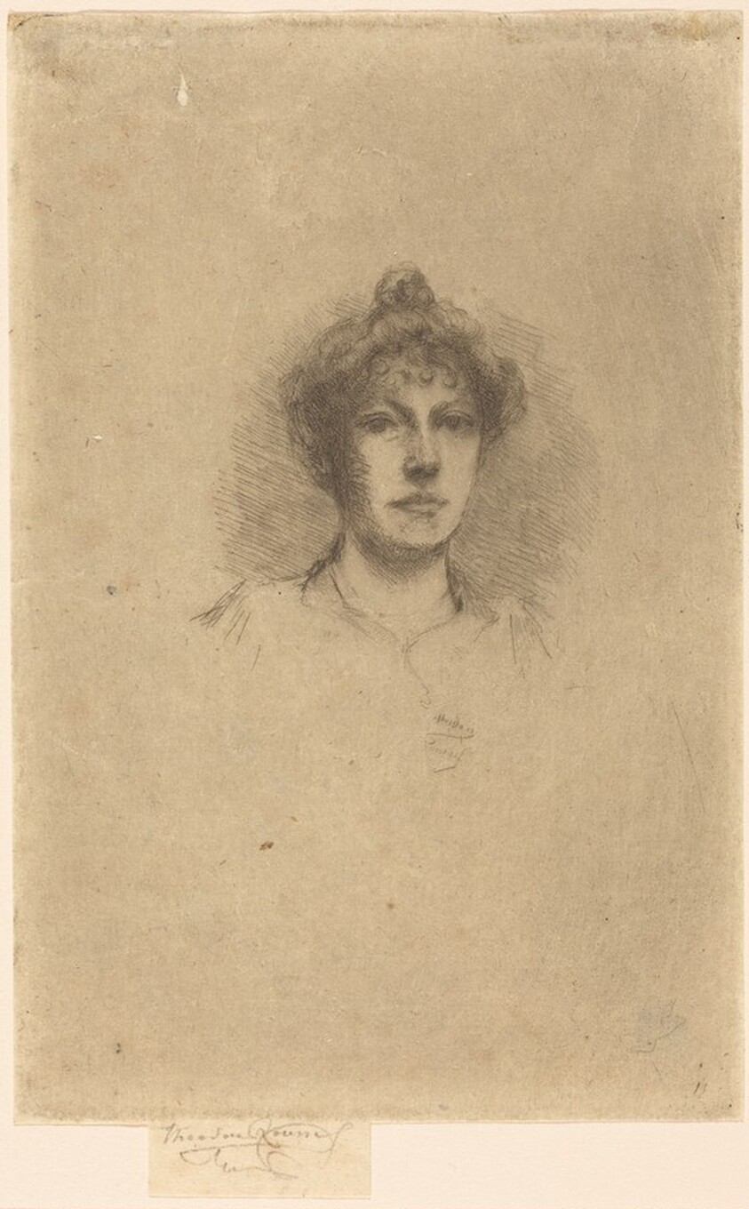 Portrait of Miss Edith Austen