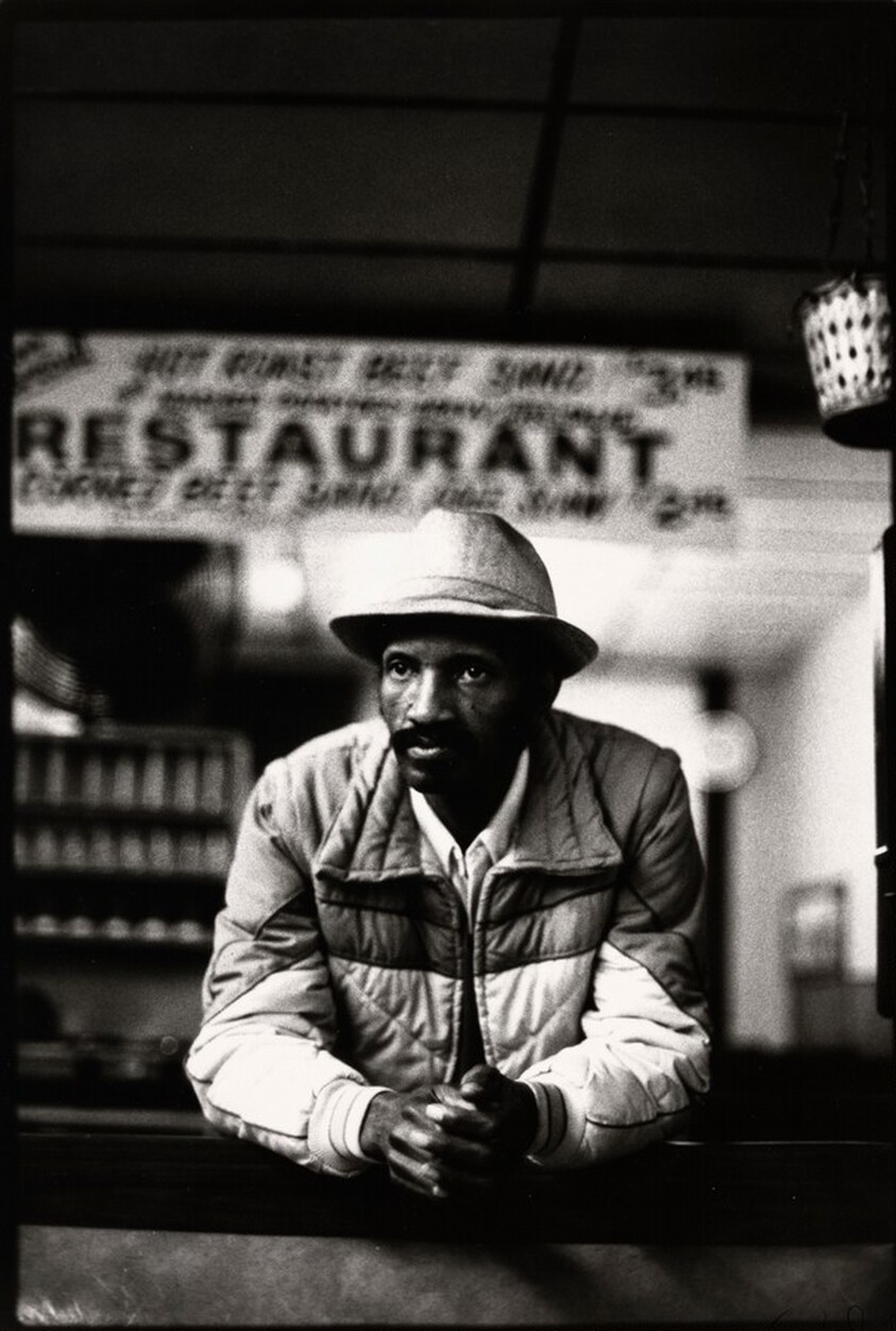 Leaning Man with Jacket