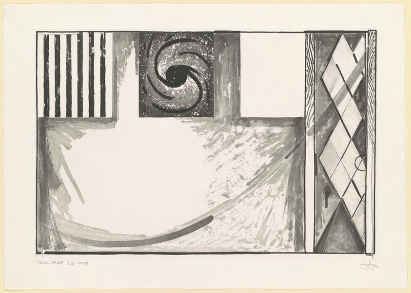 Untitled (Embassies) [trial proof of 2nd state]