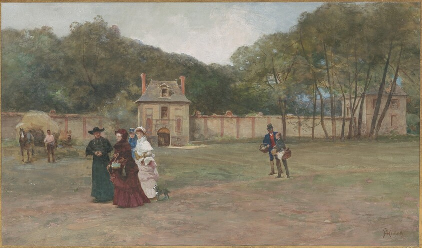 Promenade near a French Country Estate