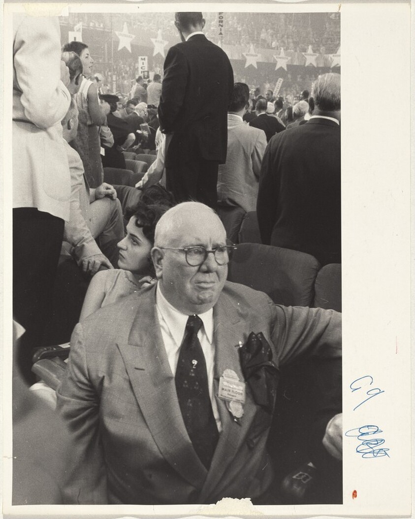 Delegate, convention hall--Chicago